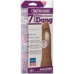 Vac-U-Lock 7-Inch Ultraskyn Thin Dong - Caramel - Image 2