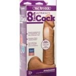 Vac-U-Lock 8-Inch Ultraskyn Cock - Vanilla - Image 2