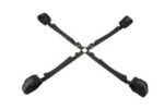 Velvet Noir Adjustable Hog Tie and Cuff Set - Image 3
