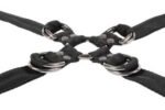 Velvet Noir Adjustable Hog Tie and Cuff Set - Image 4