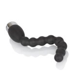 Silicone Bendie Power Probe Anal Vibrator – Black - Image 2