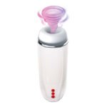 Vibrating Cocksucker Male Masturbator – White, Rechargeable, 5 Suction & 10 Vibration Modes - Image 3