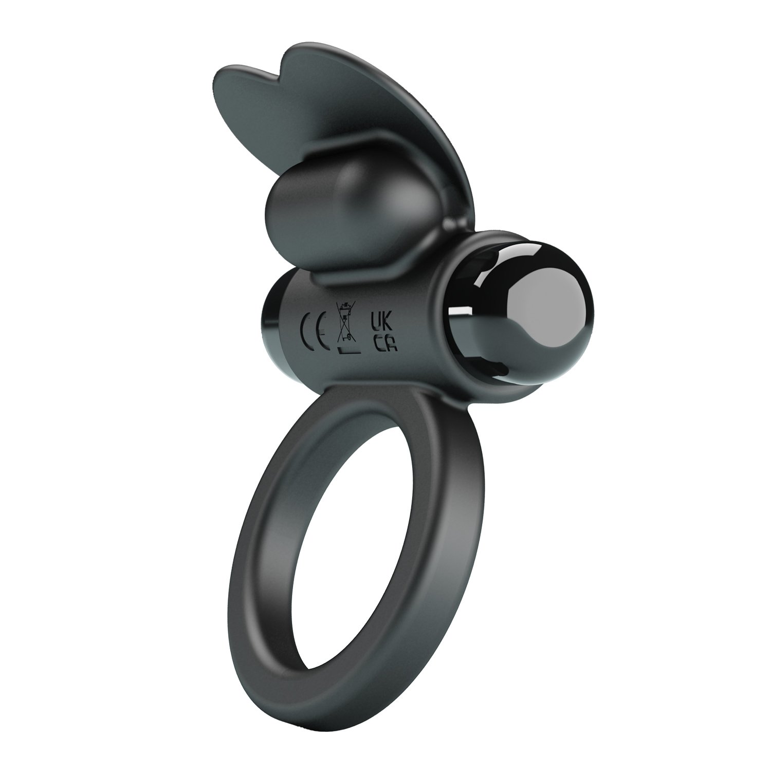vibrating-penis-ring-debonaire-black Vibrating Penis Ring Debonaire - Black - Image 1