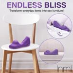 Vibrating Silicone Grinder – Purple, Rechargeable with Remote Control - Image 2