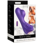 Vibrating Silicone Grinder – Purple, Rechargeable with Remote Control - Image 7