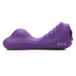Vibrating Silicone Grinder – Purple, Rechargeable with Remote Control - Image 9
