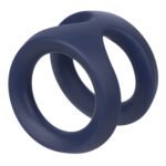 Viceroy Dual Ring Cock Ring – Blue - Image 4