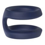 Viceroy Dual Ring Cock Ring – Blue - Image 5