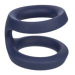 Viceroy Dual Ring Cock Ring – Blue - Image 6