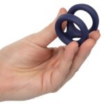 Viceroy Dual Ring Cock Ring – Blue - Image 7
