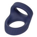 Viceroy Max Dual Cock Ring – Blue, Body-Safe Silicone - Image 11