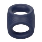 Viceroy Max Dual Cock Ring – Blue, Body-Safe Silicone - Image 6