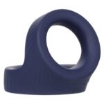 Viceroy Max Dual Cock Ring – Blue, Body-Safe Silicone - Image 7