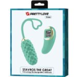 Vivian Remote Control Vibrating Egg - Turquoise