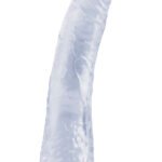 Basix Rubber Works - Slim 7 Inch With Suction Cup - Clear