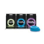 Firefly Halo Large Glow-in-the-Dark Cock Ring – Clear - Image 4