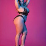 Sexy Time Underwire Bralette and Panty Set -  Black - 1x-3x