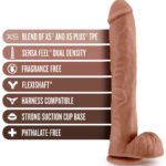 Au Naturel - Daddy - 14 Inch Dildo - Mocha