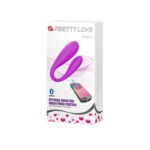 Pretty Love August Bluetooth App-Controlled Rechargeable Vibrator – Purple - Image 4