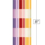 The 9's Make Me Melt Sensual Warm Drip Candles 3pk Stripes Pastellines