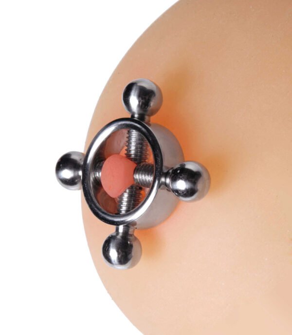 Rings of Fire Stainless Steel Nipple Press Set