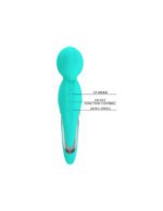 Walter Super Soft Silicone Wand - Seafoam - Image 2