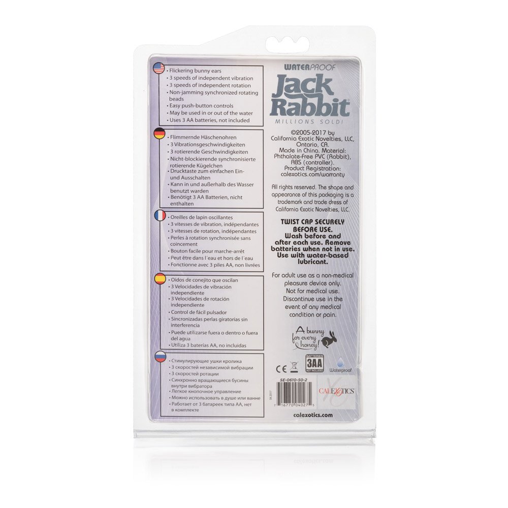 waterproof-jack-rabbit-clear-float-beads-clear Waterproof Jack Rabbit Clear Float Beads - Clear - Image 1