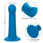 Wave Rider Ripple G-Probe Liquid Silicone Waterproof Blue - Image 4