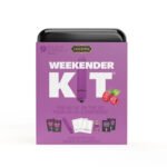 Weekender Kit Vibe Raspberry Dreams Battery-Powered Mini Vibrator – Purple - Image 3