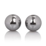 Weighted Orgasm Balls Metallic - Silver