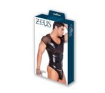Wet Look T-Shirt - One  Size - Black - Image 2