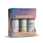 Wicked Simply Tropical Trio Water-Based Personal Lubricant 3 oz (1 oz × 3) - Image 2