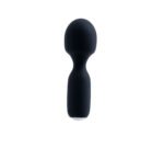 Wini Rechargeable Mini Wand Vibrator – Black - Image 2