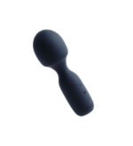 Wini Rechargeable Mini Wand Vibrator – Black - Image 4