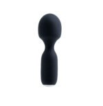 Wini Rechargeable Mini Wand Vibrator – Black - Image 6