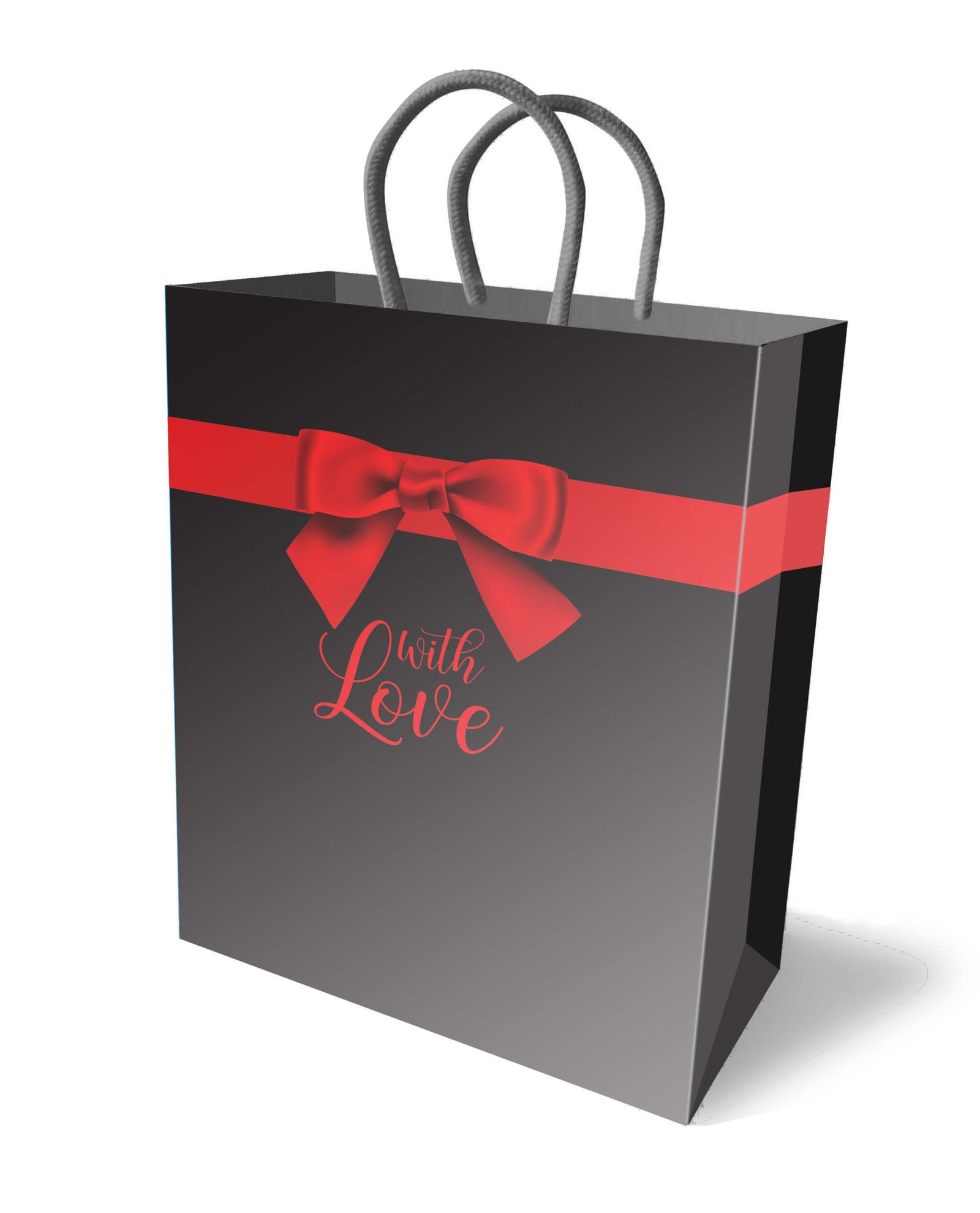with-love-gift-bag-black With Love Gift Bag - Black - Image 1