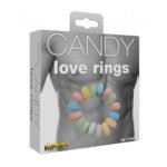 Candy Love Ring 3-Pack Edible Cock Rings – Multi-Flavor - Image 2