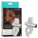 Wireless Passion Enhancer Rechargeable Vibrating Ring – Clear - Image 4