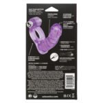 Double Diver Rechargeable Vibrating Couple's Ring – Purple - Image 5