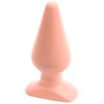 Doc Johnson Classic Butt Plug Smooth Large White Phthalate-Free Anal Plug - Image 2