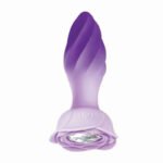 Goddess Remote Control Rotating Jewel Plug - Purple - Image 3