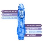 Fantasy Vibe Bendable Vibrator – Blue - Image 5