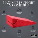 Xl-Love Cushion Large Wedge Pillow - Red