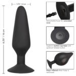 CalExotics XL Silicone Inflatable Anal Plug – Black - Image 4