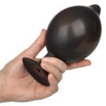 CalExotics XL Silicone Inflatable Anal Plug – Black - Image 6