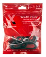Xplay Silicone 9 Inch Thin Wrap Cock Ring – Black - Image 2