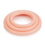 Tri-Rings Natural Cock Rings – Beige, 3-Piece Set - Image 2