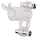 Endless Desires Couples Enhancer Rechargeable Vibrating Sleeve – Clear - Image 2