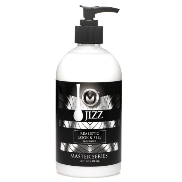 Master Series Jizz Unscented Water-Based Body Glide - 16 Oz