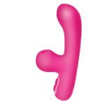 G-Spot Rabbit Vibrator with Clitoral Suction – Pink - Image 2